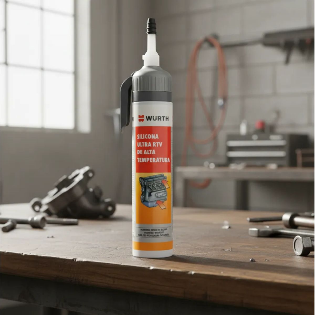 WURTH - Silicona Alta Temperatura 200 Ml. Ultra Rtv. Wurth
