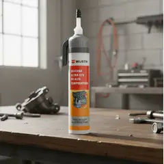 WURTH - Silicona Alta Temperatura 200 Ml. Ultra Rtv.