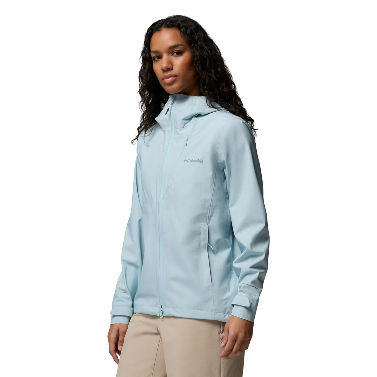 COLUMBIA - Cortaviento Mujer Trailborne Shell Celeste COLUMBIA