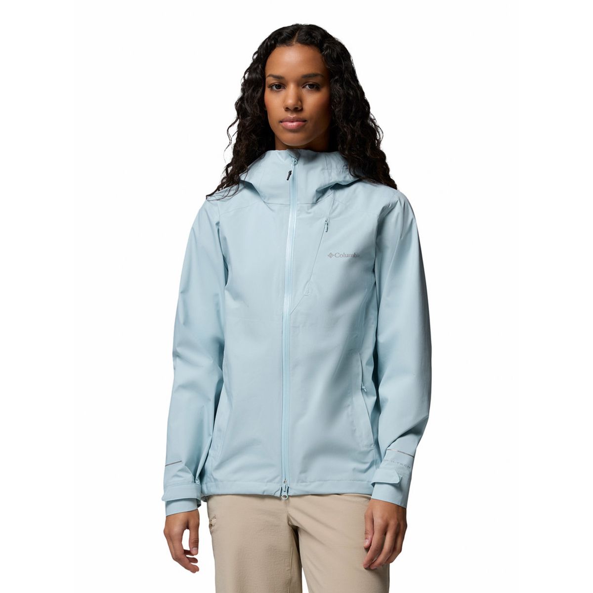 COLUMBIA - Cortaviento Mujer Trailborne Shell Celeste COLUMBIA