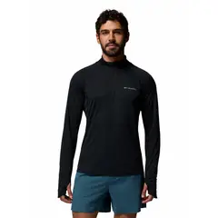 COLUMBIA - Polar Hombre Stealth Spring Half Zip Negro