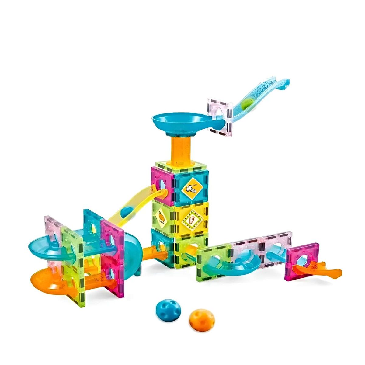 GENERICO - SET DE BLOCK MAGNETICO DE 64 PIEZAS