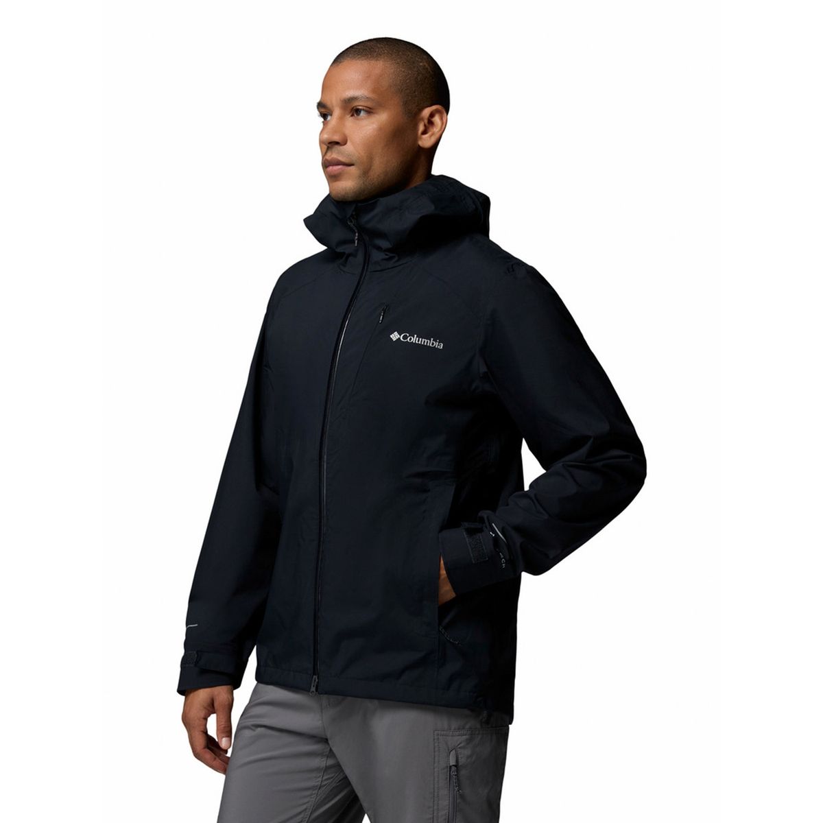 COLUMBIA - Cortaviento Hombre Trailborne 2.5L Shell Negro COLUMBIA