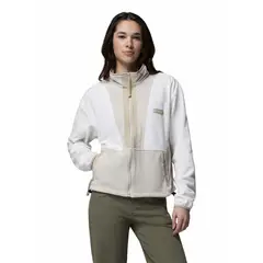 COLUMBIA - Polar Mujer Backbowl II Full Zip Celeste