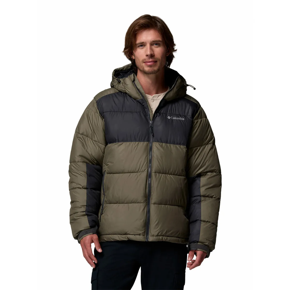 COLUMBIA - Parka Hombre Pike Lake II Hooded Verde COLUMBIA