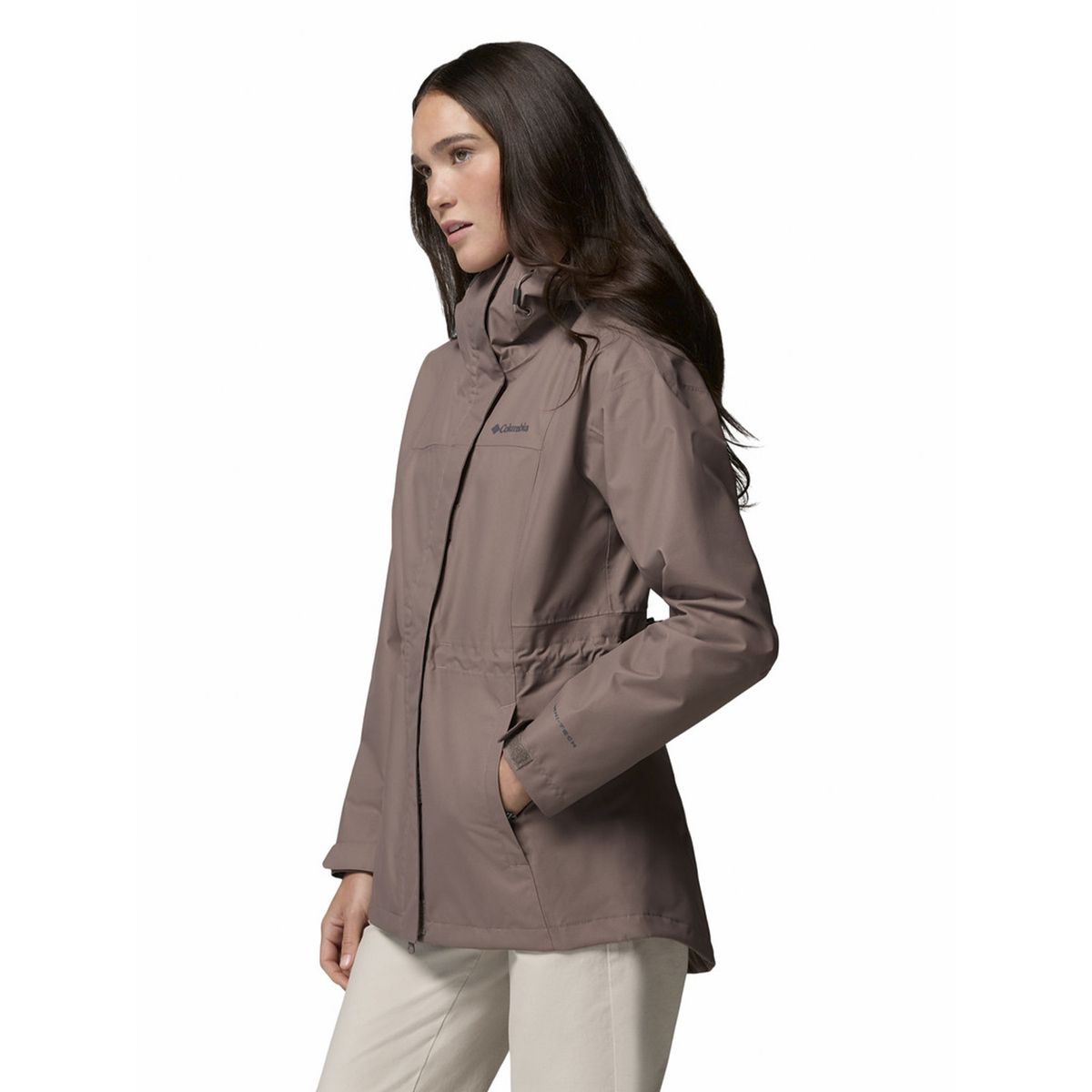 COLUMBIA - Cortaviento Mujer Hikebound II Gris COLUMBIA