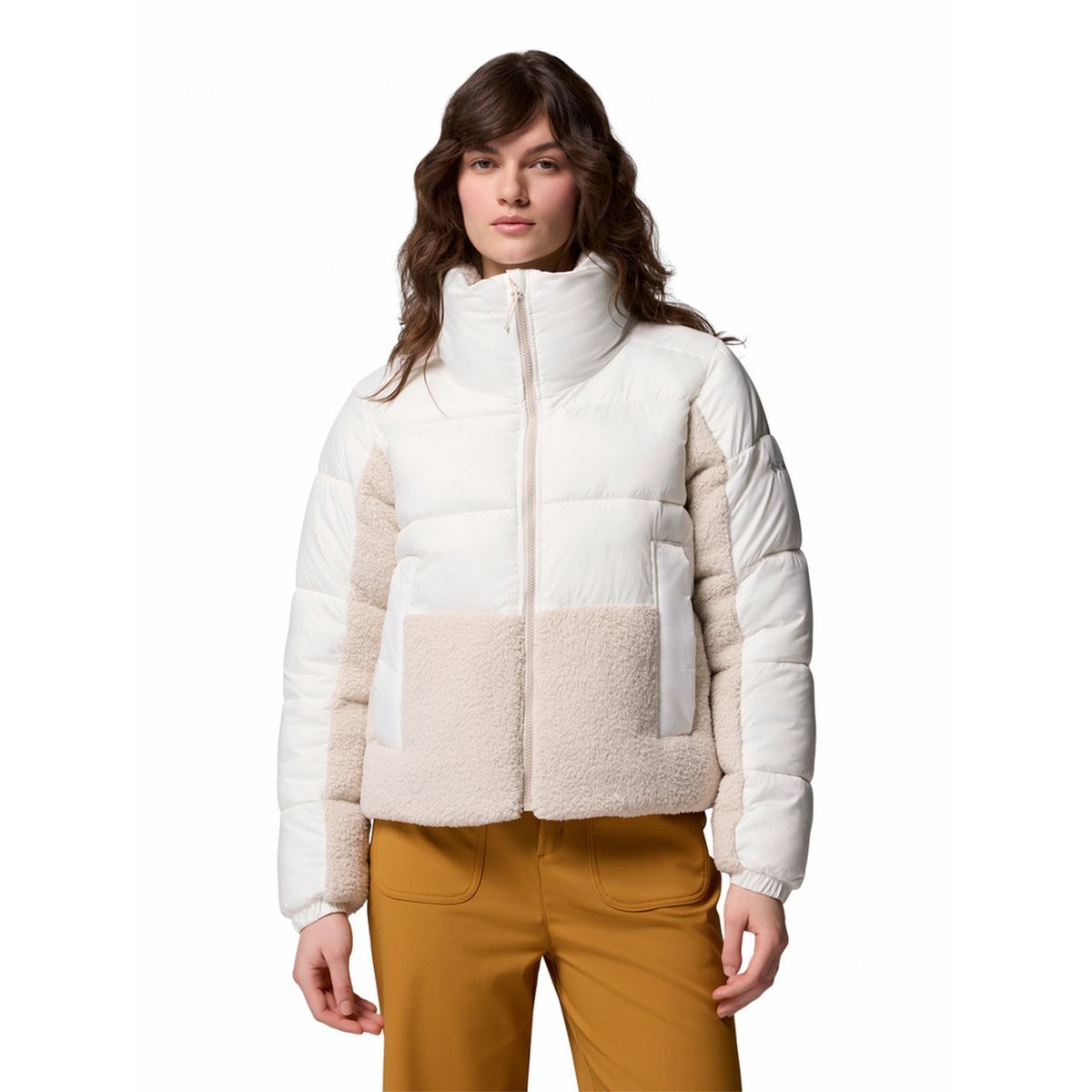 COLUMBIA - Parka Mujer Leadbetter Point II Hybrid Celeste COLUMBIA