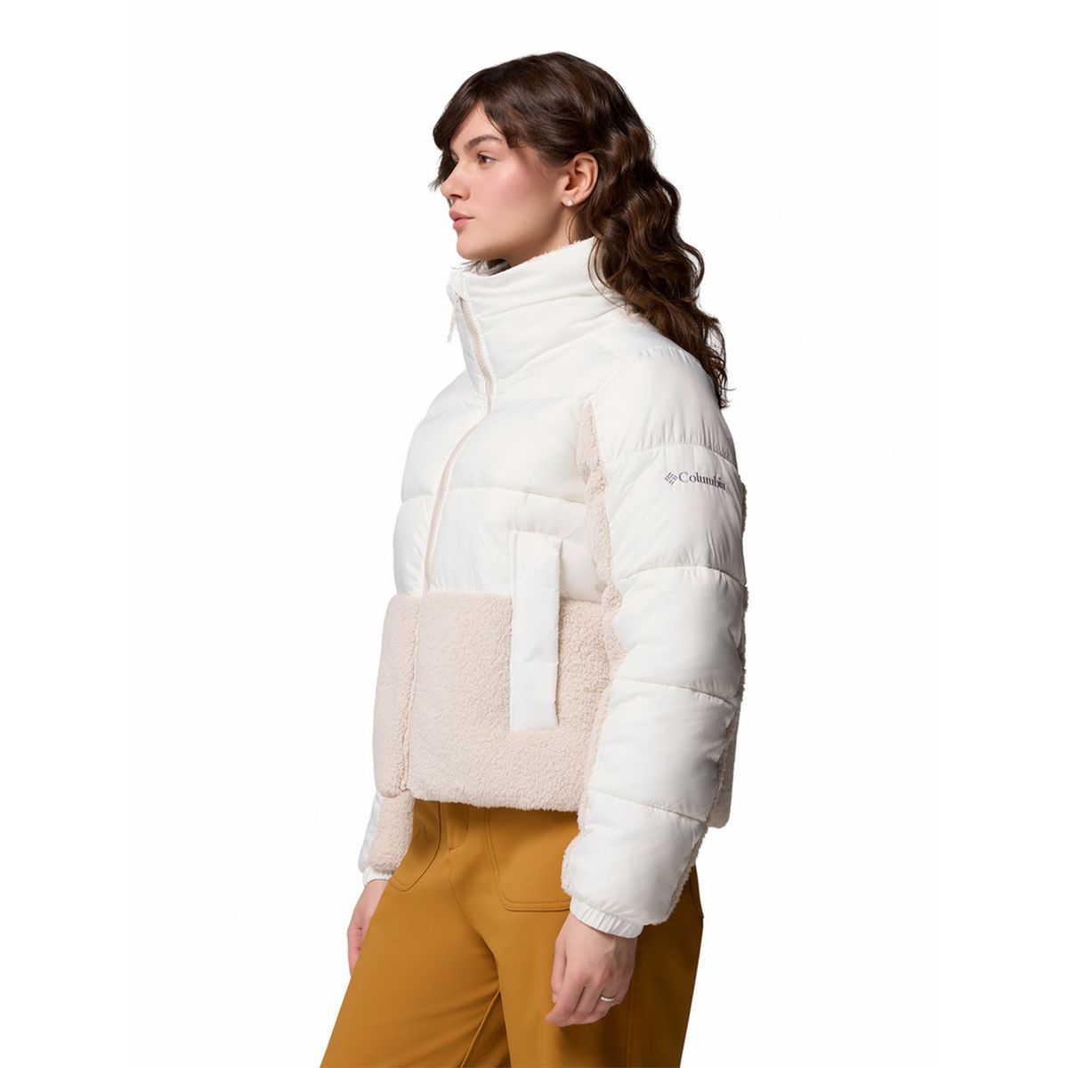 COLUMBIA - Parka Mujer Leadbetter Point II Hybrid Celeste COLUMBIA