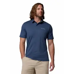 COLUMBIA - Polera MC Hombre Parsons Point Azul
