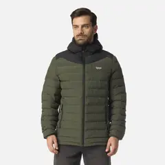 LIPPI - Chaqueta Hombre Snowmass Steam-Pro Hoody Jacket Verde Militar