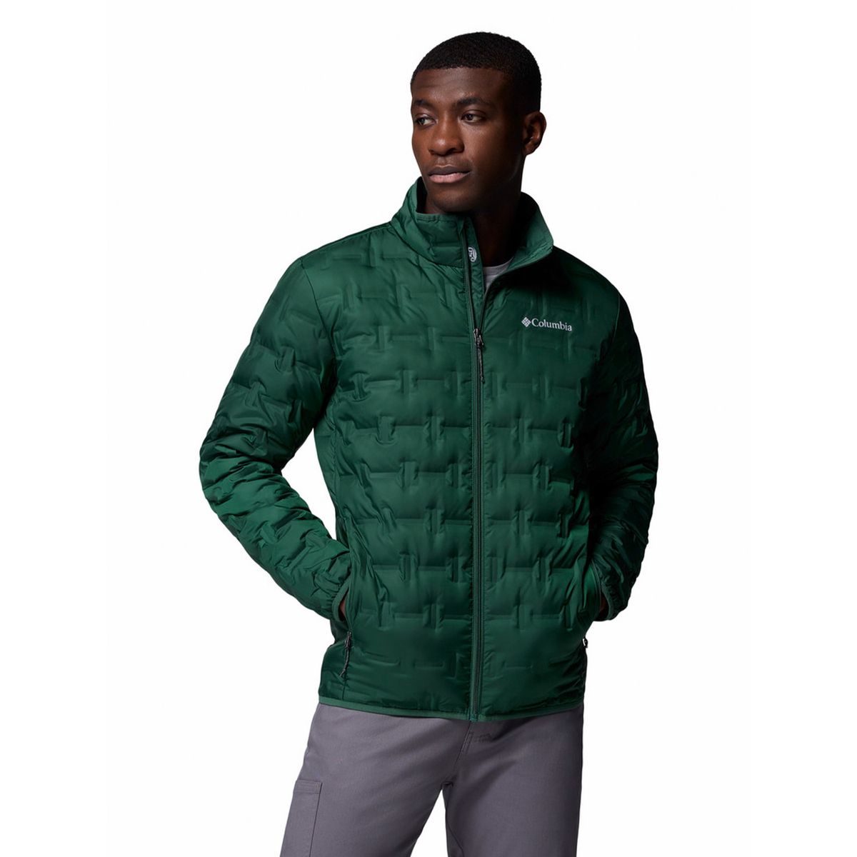 COLUMBIA - Parka Hombre Delta Ridge II Down Verde COLUMBIA
