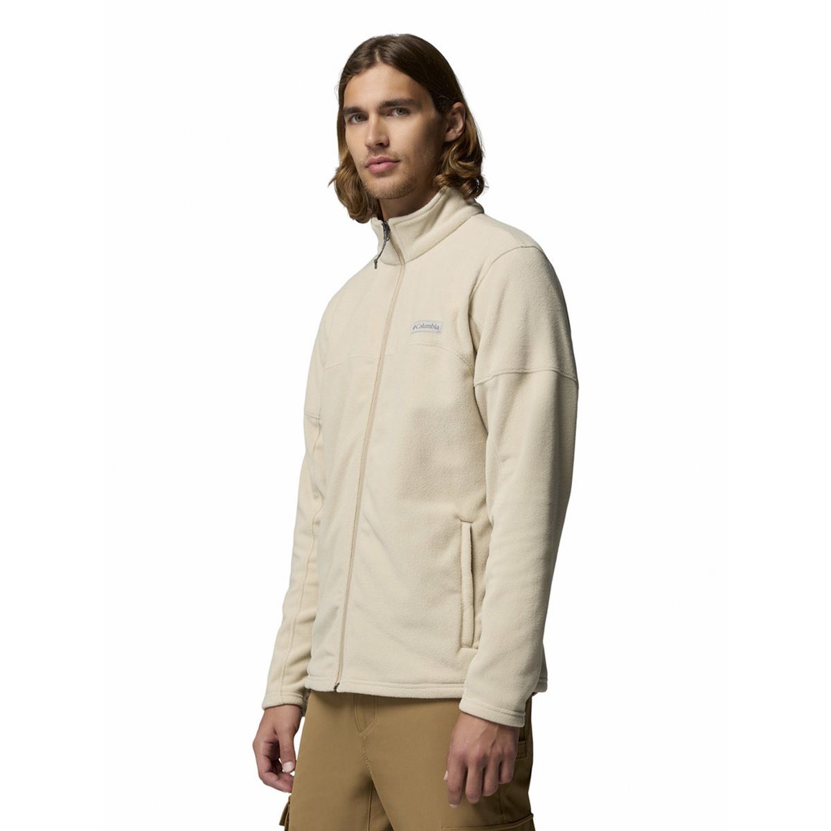 COLUMBIA - Polar Hombre Basin Trail Full Zip Beige COLUMBIA