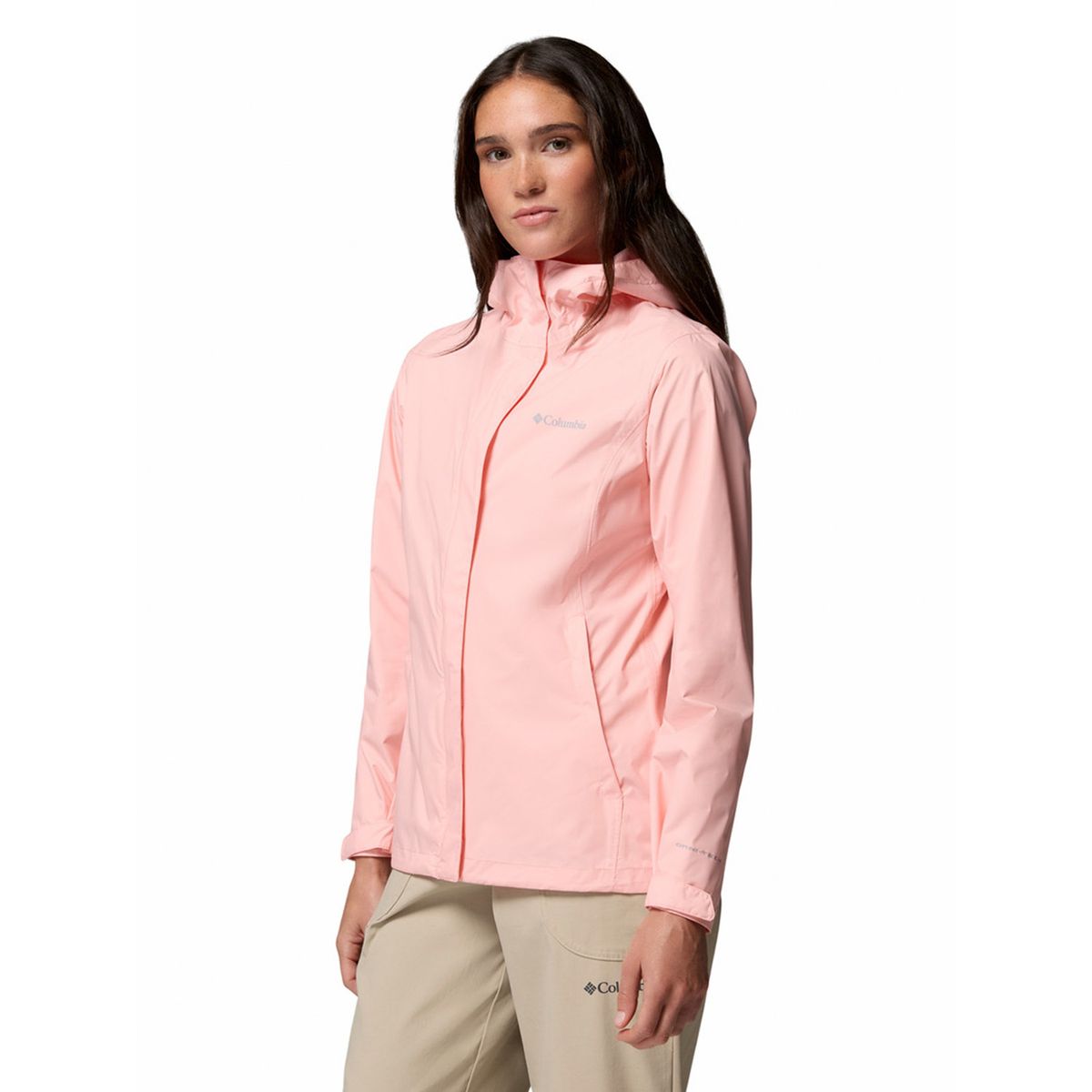 COLUMBIA - Cortaviento Mujer Arcadia II Rosado COLUMBIA