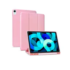 JOIGO - Funda Smart Cover Para iPad 10.9 Air 4/5ta Con Ranura Rosado