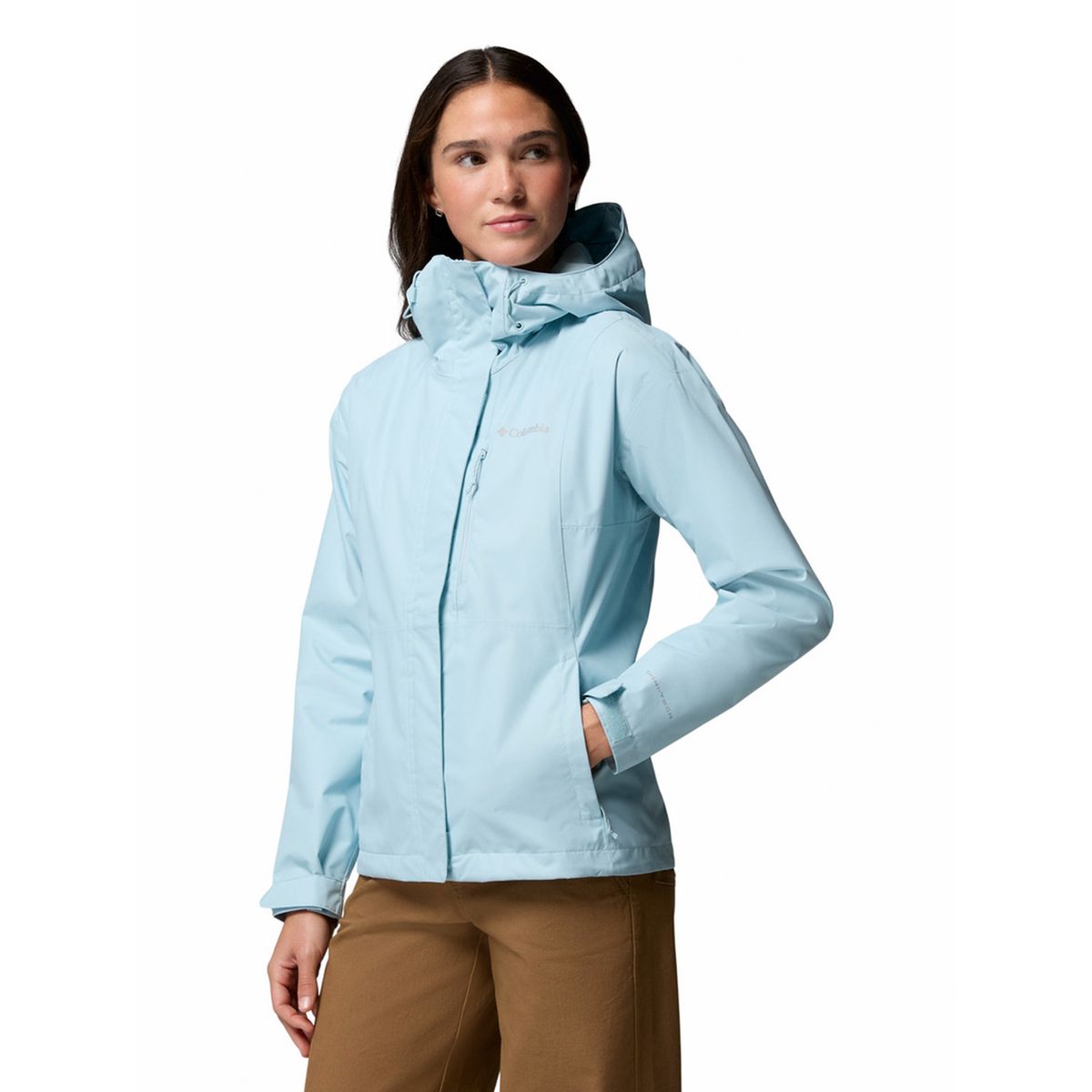 COLUMBIA - Cortaviento Mujer Hikebound II Celeste COLUMBIA