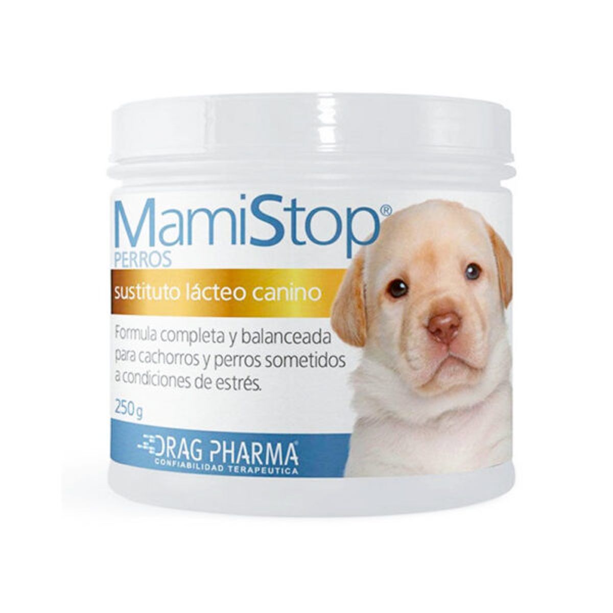 DRAG PHARMA - Mamistop Leche Para Perros Sustituto Lacteo Canino 250 GR