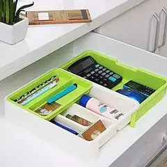 IRM - Organizador De Cubiertos Extensible Para Cajon Cocina Ajustable Bandeja Multiuso FIGOIMPORT