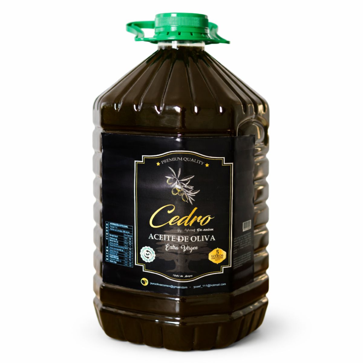 LOS CEDROS - Aceite De Oliva Extra Virgen Intenso Los Cedros 5 Litros