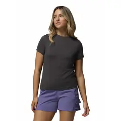 COLUMBIA - Polera MC Mujer Parsons Point Negro