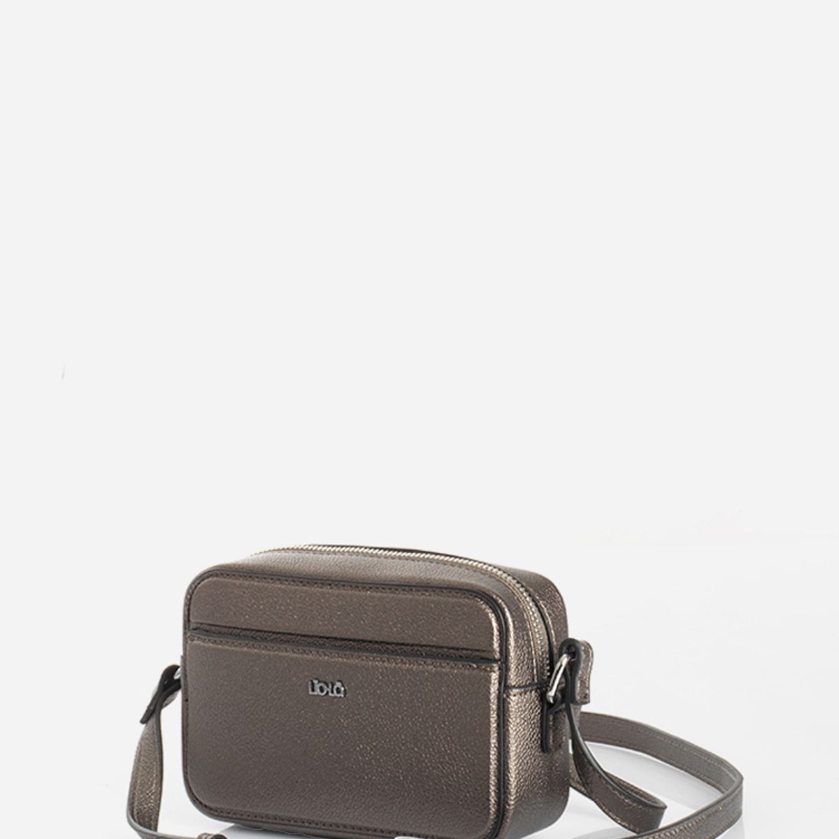 LIOLA - Mini Cartera, Simil Cuero, Grafito Liola