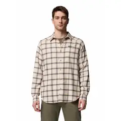 COLUMBIA - Camisa ML Hombre Cornell Woods Blanco