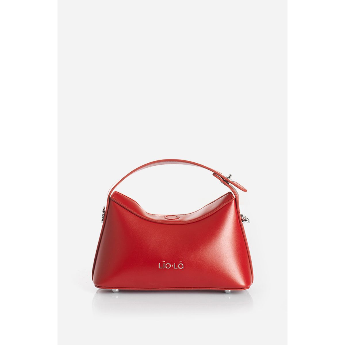 LIOLA - Cartera Pequeña, Simil Cuero, Rojo Liola