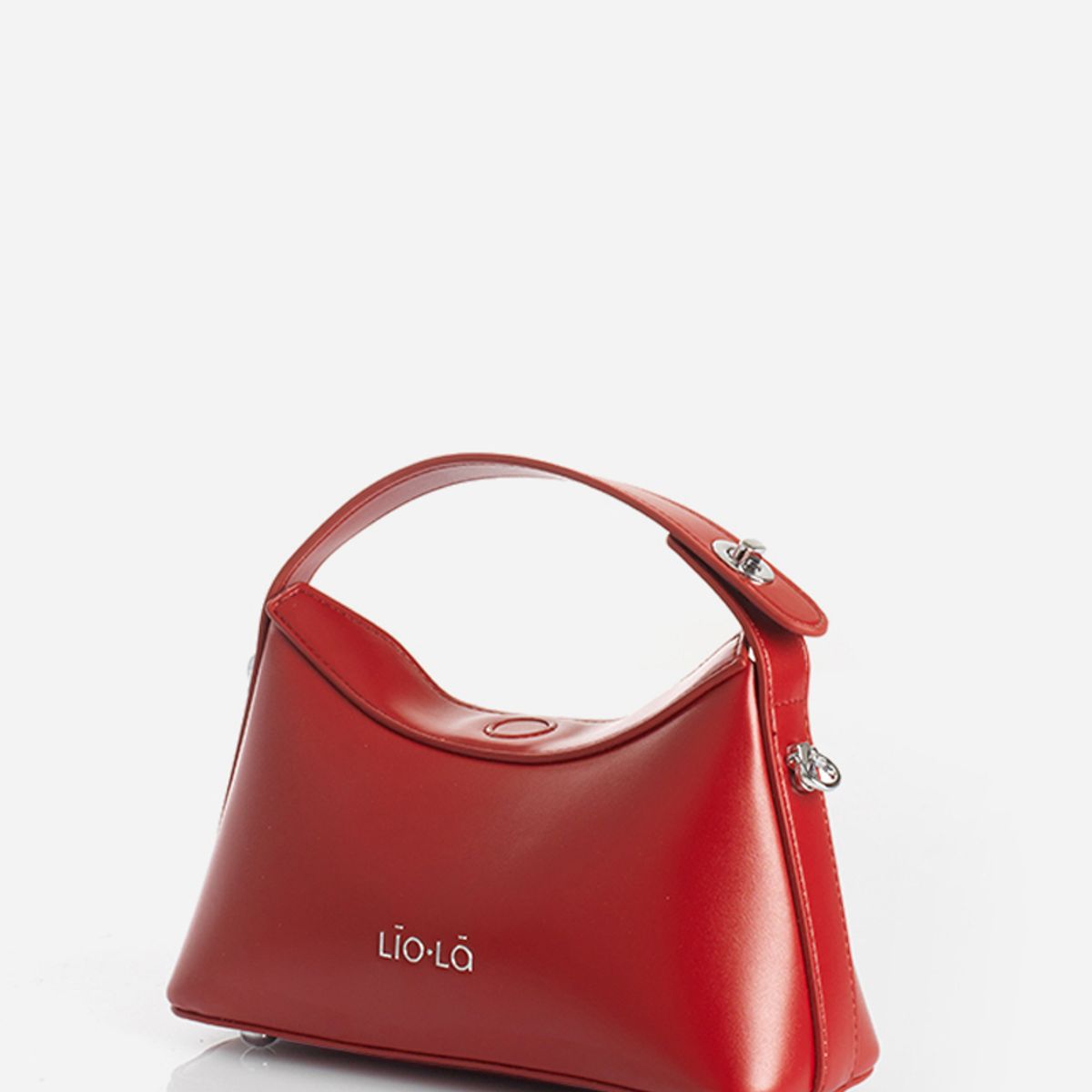 LIOLA - Cartera Pequeña, Simil Cuero, Rojo Liola