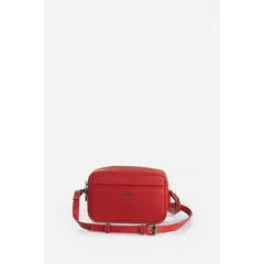 LIOLA - Mini Cartera, Simil Cuero, Burdeo