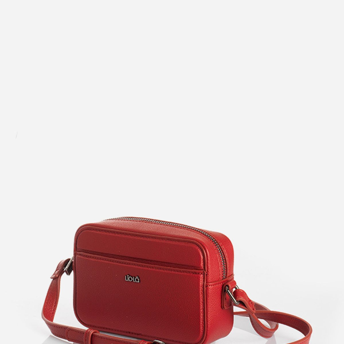 LIOLA - Mini Cartera, Simil Cuero, Burdeo Liola