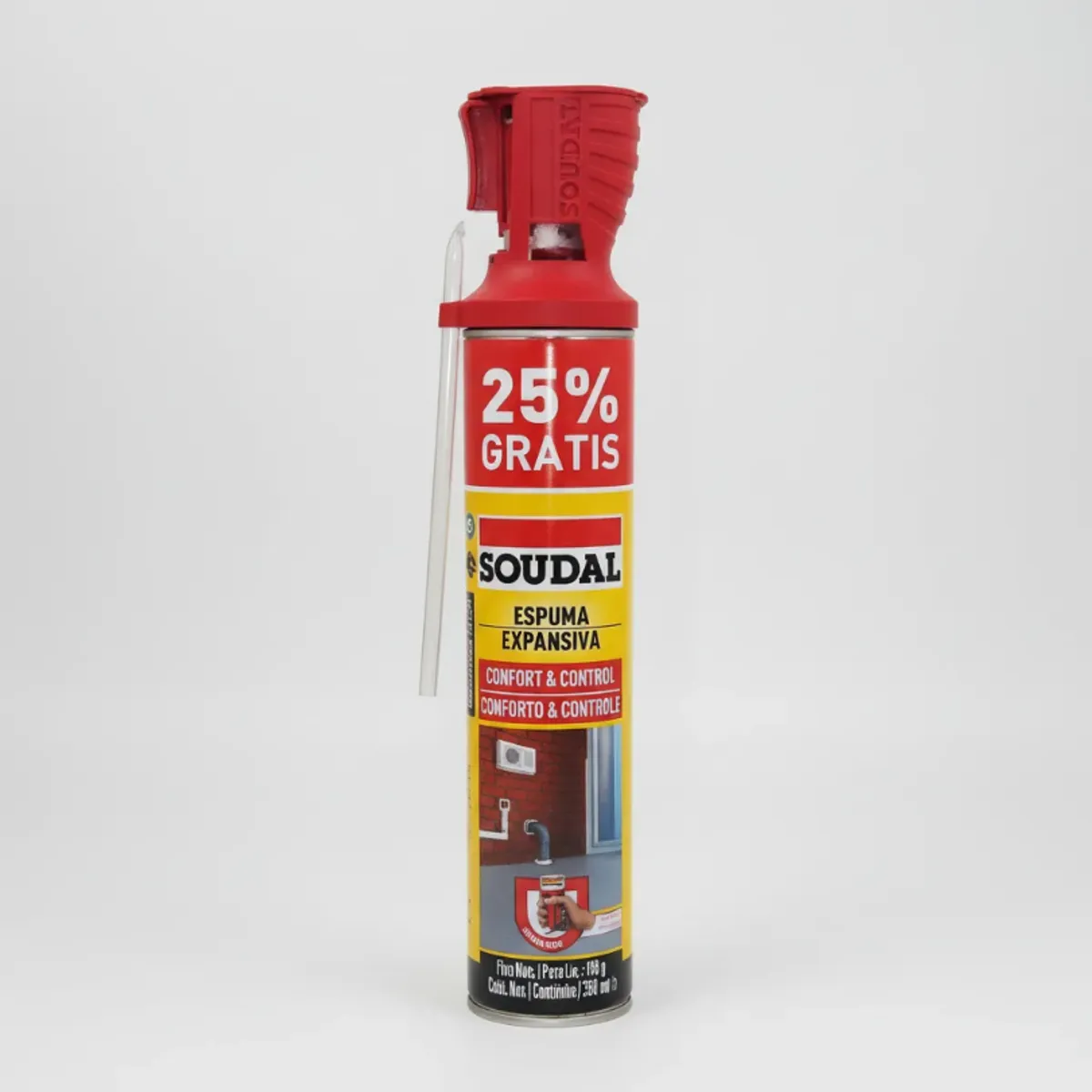 SOUDAL - Espuma Expansiva De Poliuretano 750 Ml. Soudal