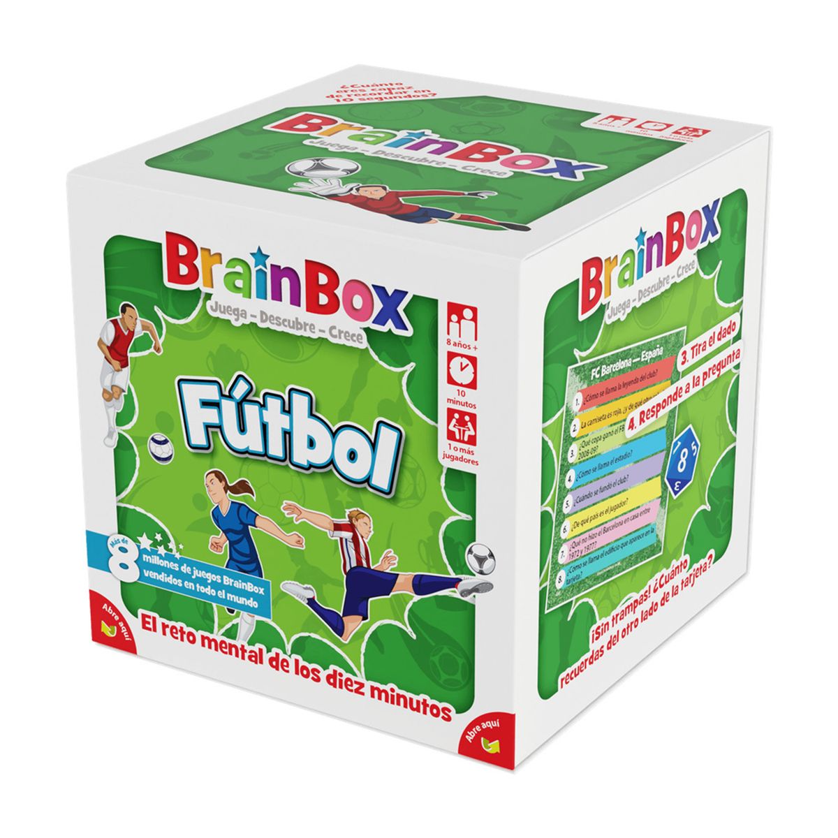 ASMODEE - BrainBox Futbol Juego de Mesa