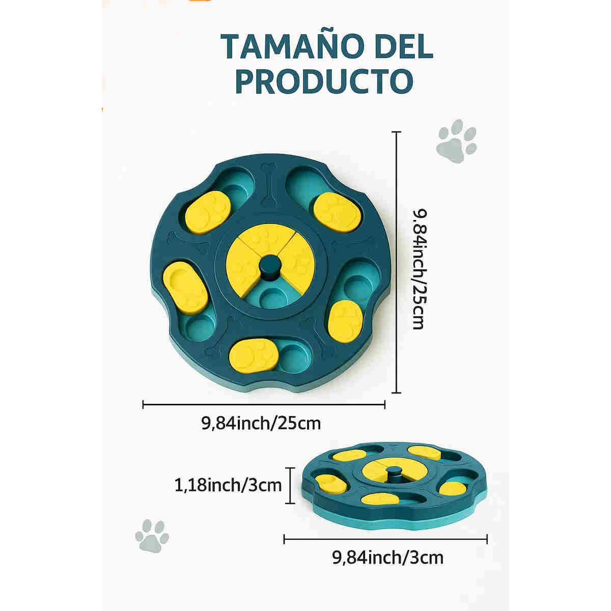 GENERICO - uguete Olfativo Mascotas Juego Olfativo Para Perro Vitrineon Cl Juguete Para Perro Juguete Olfativo BELUG