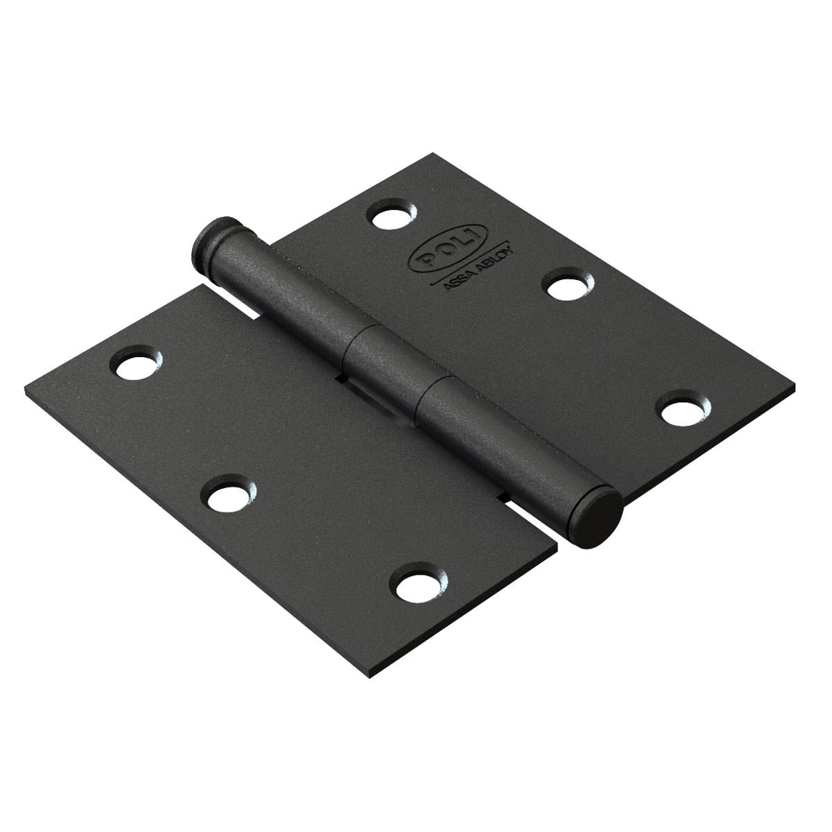 POLI - Bisagra De Acero Rústica Poli 3'x3' Pulgadas
