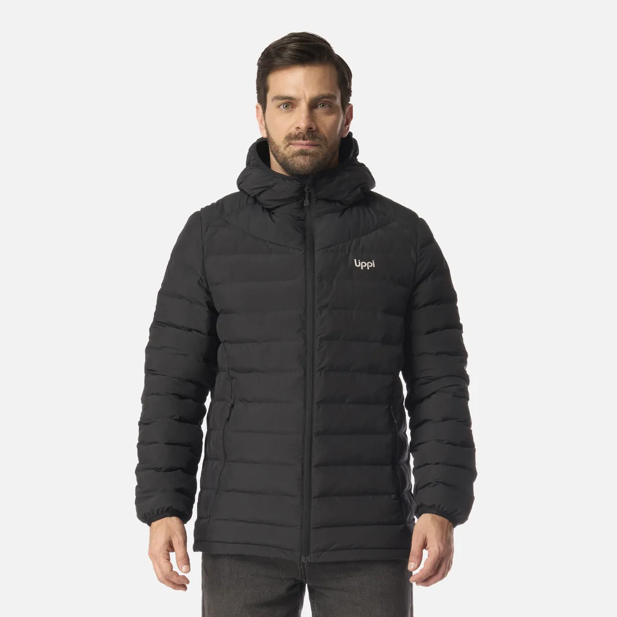 LIPPI - Chaqueta Hombre Snowmass Steam-Pro Hoody Jacket Negro Lippi