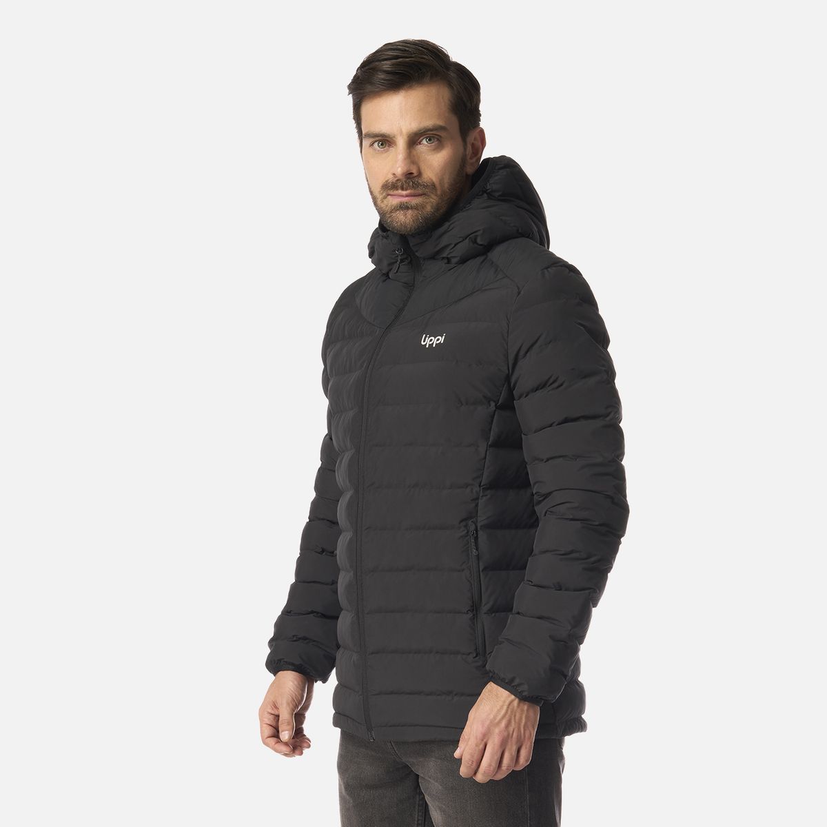 LIPPI - Chaqueta Hombre Snowmass Steam-Pro Hoody Jacket Negro Lippi