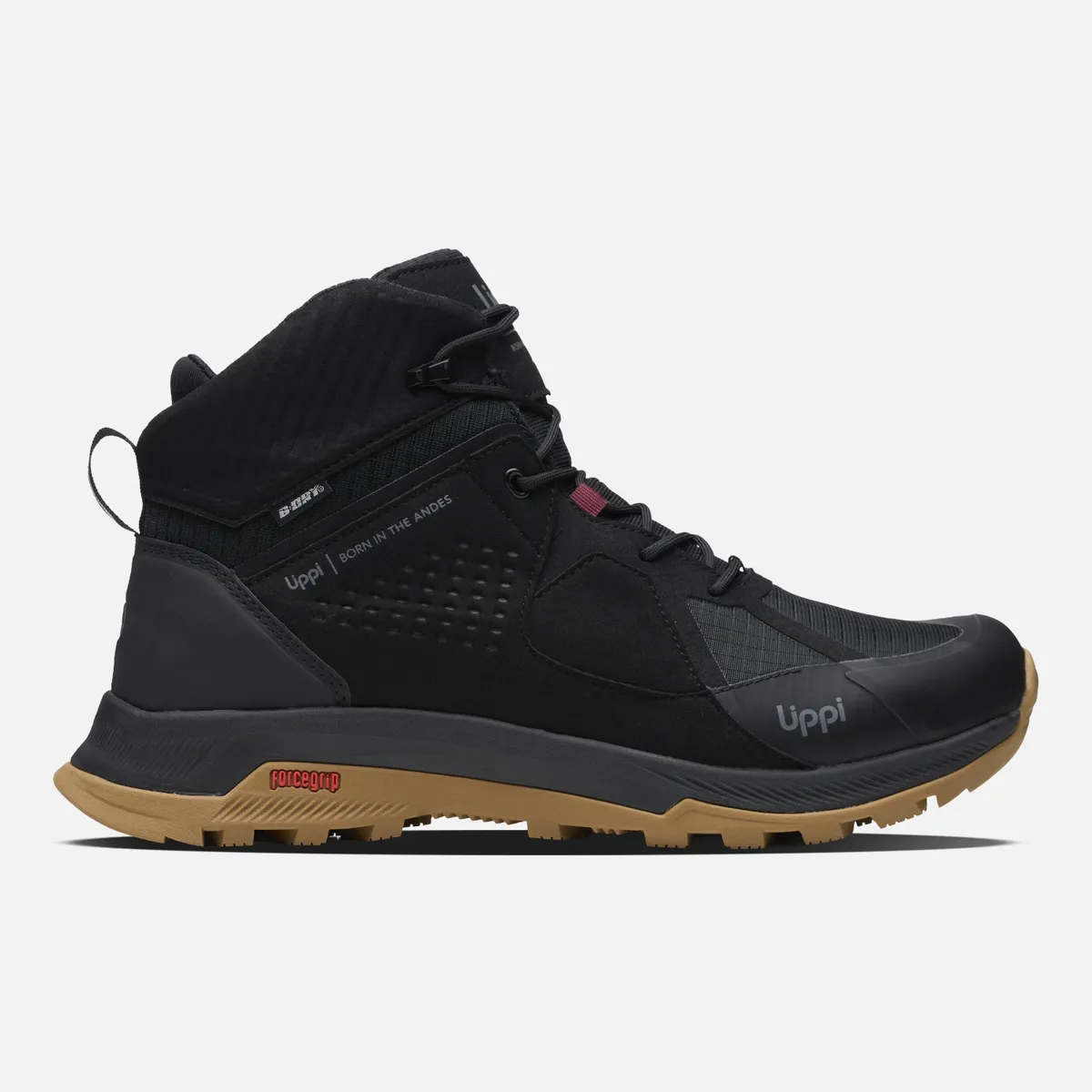 LIPPI - Zapatilla Hombre Vulcano Onyx Mid B-dry Negro Lippi