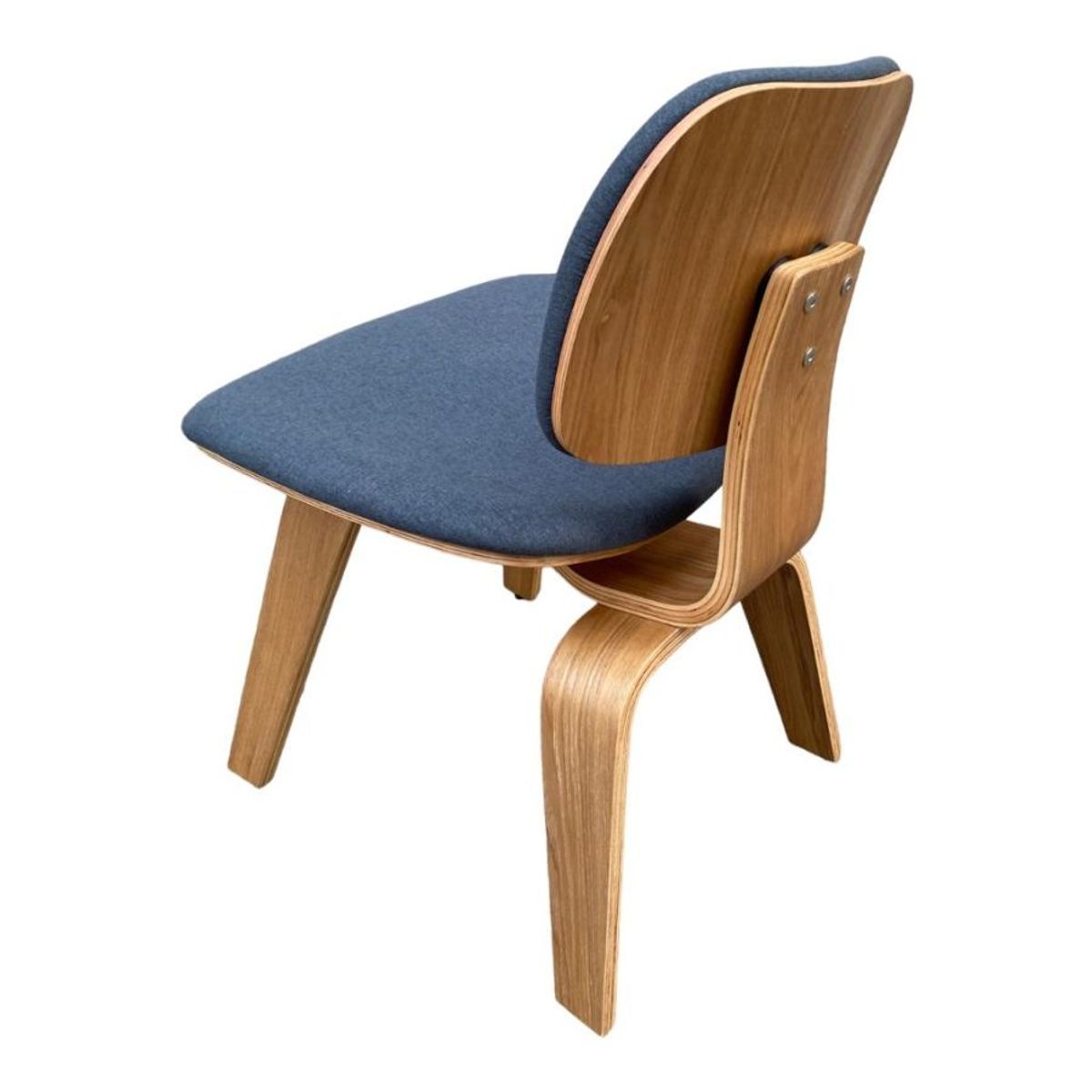 TENDENCIA HOME - Pack 2 silla comedor plywood tela color gris madera ashtree dcw