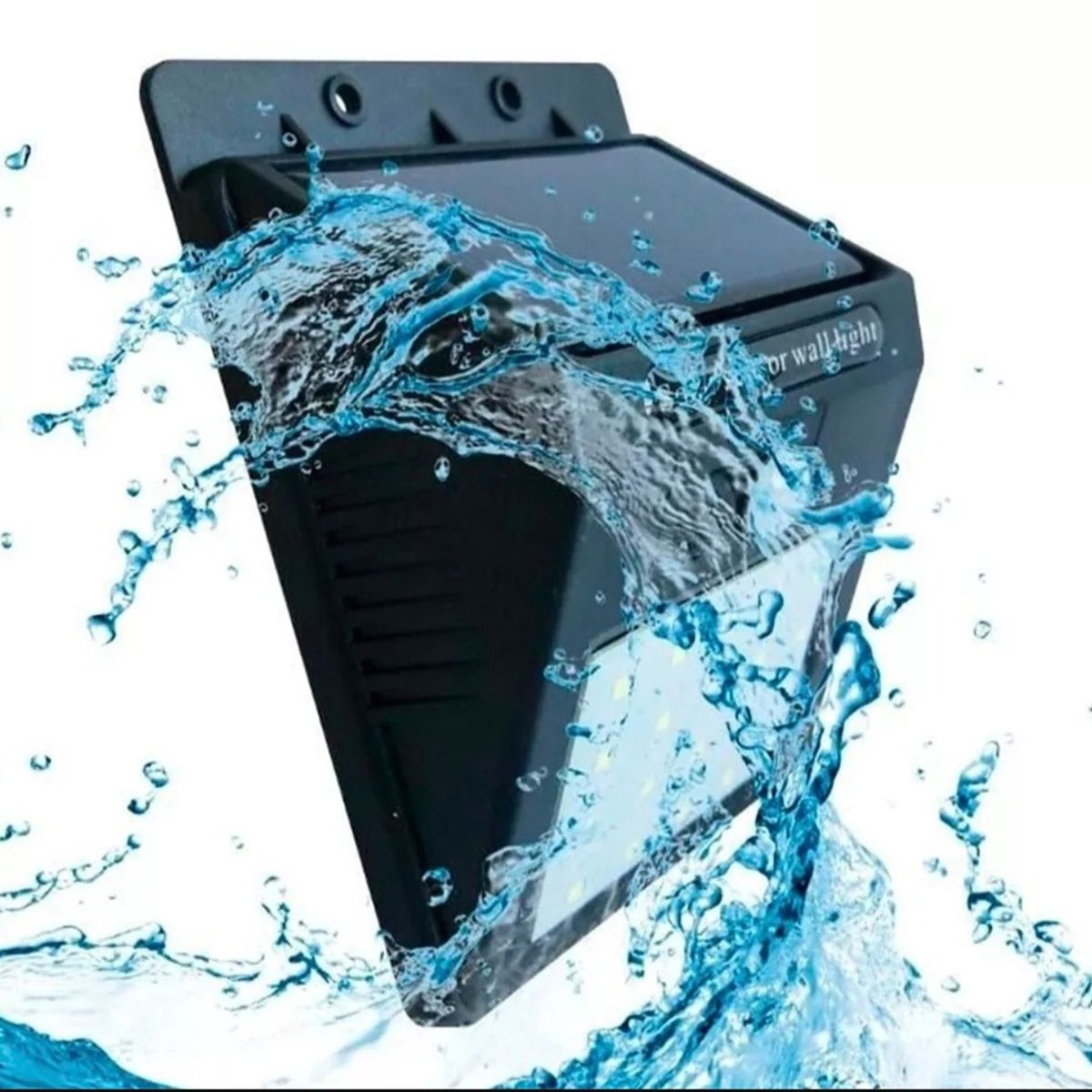 GENERICO - Foco Solar LED 30 Luces con Sensor de Movimiento para Exterior