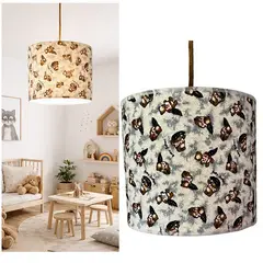 CAROLD STEVENS - Lámpara Colgante Tambor Infantil Niño