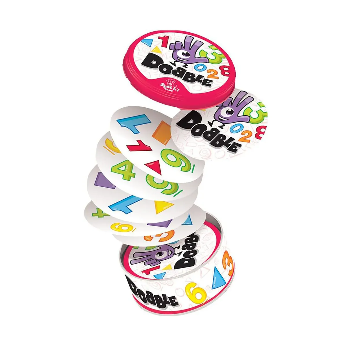 ZYGOMATIC - Dobble Formas y Numeros Juego de Mesa