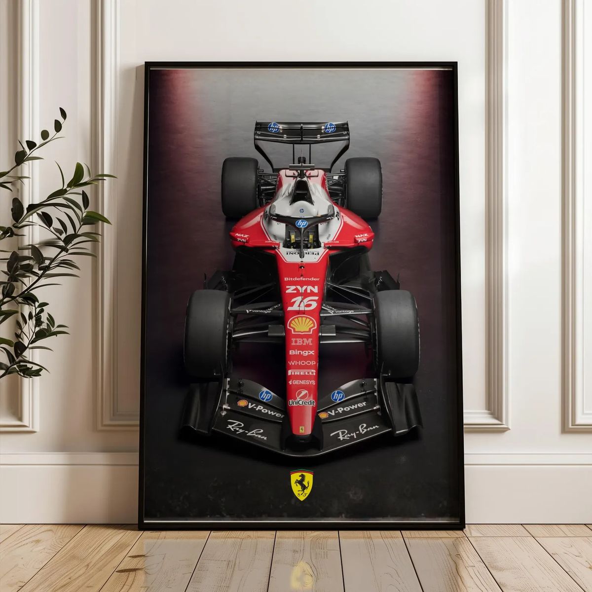 GENERICO - Cuadro Fórmula 1 2026 Audi Ferrari Mercedes + Marco