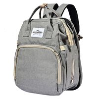 Mochila Pañalera y Mudadora de Bebé 3 en 1 con Cambiador Portátil