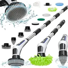 MOVI - CEPILLO DE LIMPIEZA INALÁMBRICO RECARGABLE 9 EN 1