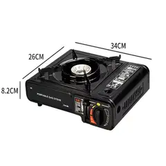 MOVI - Cocinilla de Camping Portátil con Maleta para Gas Butano Cocina Compacta para Viajes y Camping