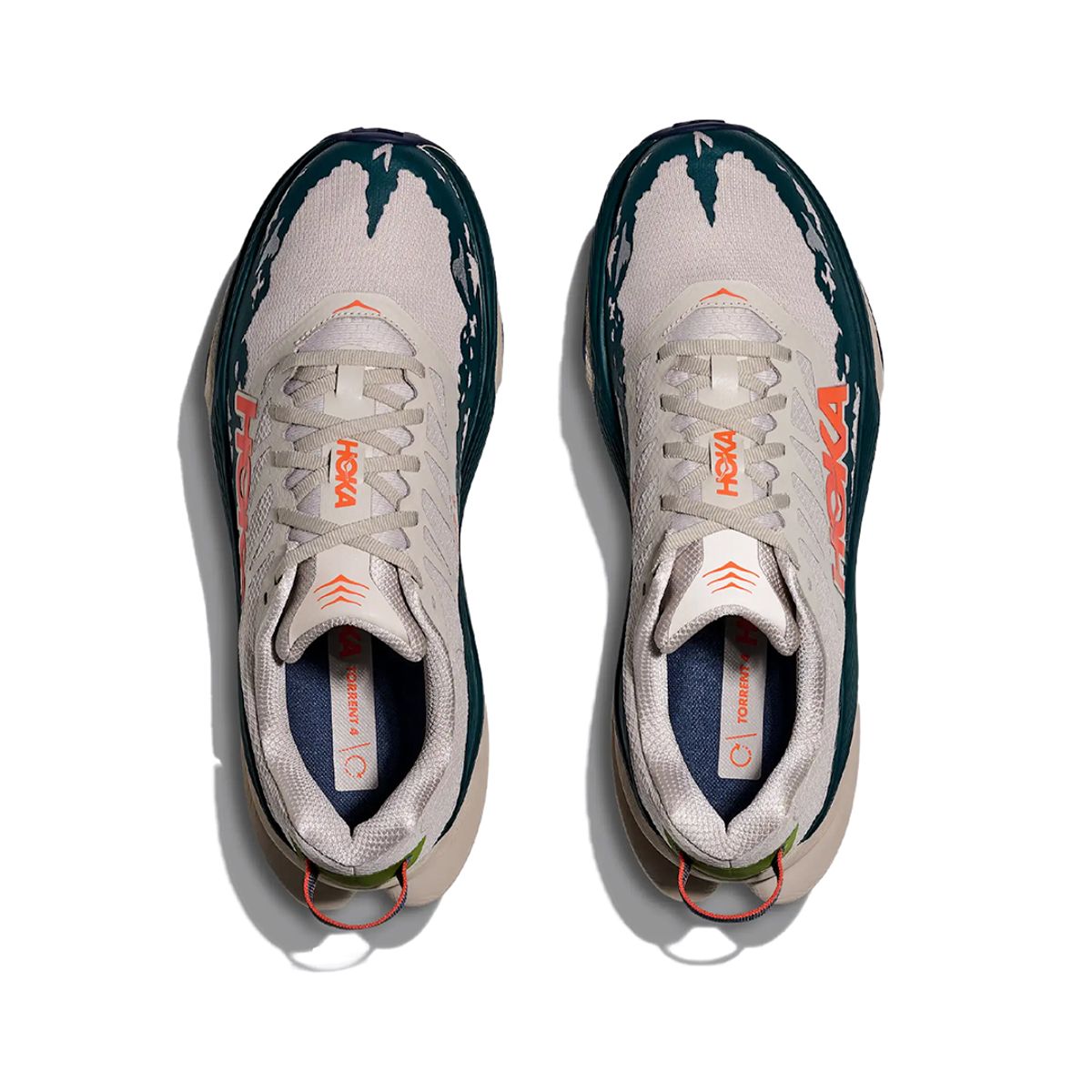 HOKA - Zapatilla Hoka Hombre Torrent 4 Putty/Blue twilight