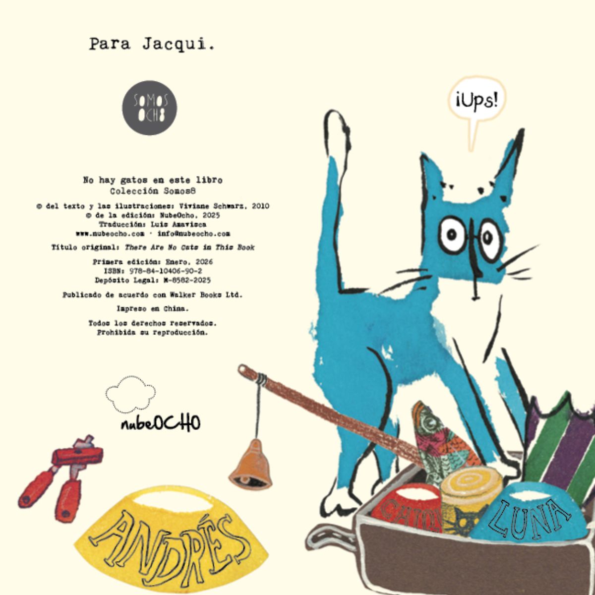 NUBEOCHO - No hay gatos en este libro