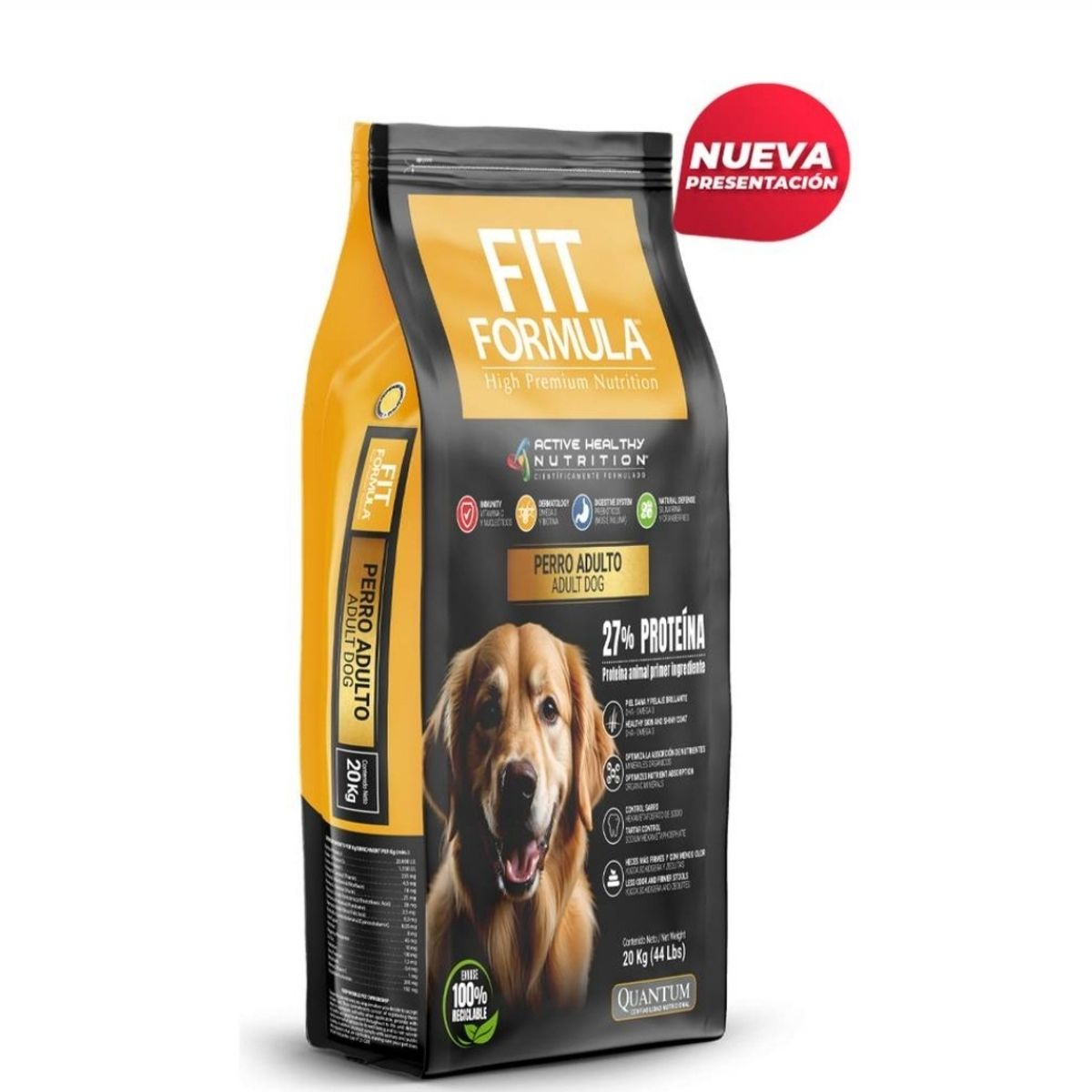FIT FORMULA - fit formula alimentos para perro adultos 20 kls