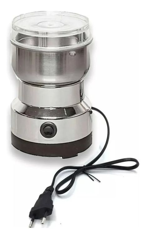 Moledor Molinillo Electrico De Café Gris