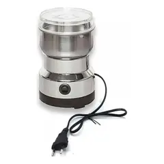 GENERICO - Moledor Molinillo Electrico De Café Gris