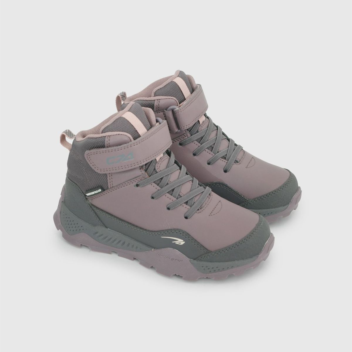 COLLOKY - Botín outdoor waterproof niña morado 28-38